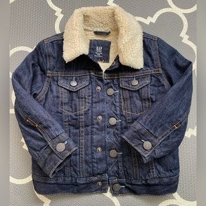 Denim jacket with Sherpa lining 18-24 months